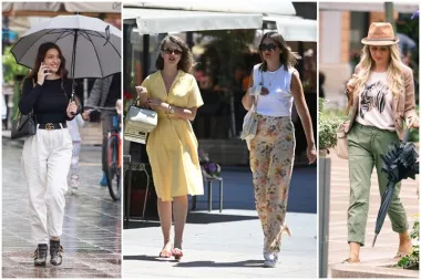 Temperature su i ovog vikenda bile visoke, ali je palo malo kiše koja ipak nije spriječila brojne djevojke i dame da prošeću glavnim gradom. Jesu li po tvom mišljenju modne kombinacije bile top ili flop? (Foto: Danijel Pavelić)