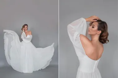 Dizajn modne kuće Lukabu prepoznatljiv je po eleganciji, perfektnim linijama, kvalitetnim materijalima i odmjerenom jednostavnošću. Dizajnerica Marina Jerant uvijek je kreirala za žene koje vole biti primjećene, no ovaj put poigrala se s nešto drugačijim teksturama u dizajnu. Svi modeli nose jasan novi Marinin potpis – potpuno su očišćeni, jasnih su krojeva i minimalističkog stila. Materijali koje Marina koristi su oni već tradicionalno rezervirani za vjenčanice - svila, saten, til i čipka, a dvije haljine iz lookbooka posebno se ističu 3D cvjetnim aplikacijama. Napiši nam u komentarim sviđaju li ti se njezini modeli. (Foto: Maps of light)