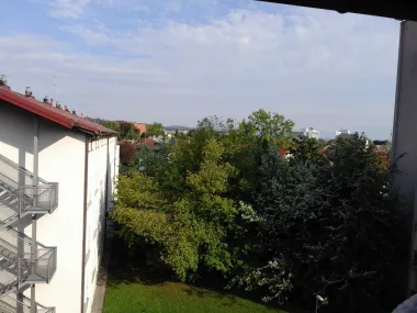 Pogled iz studentskog doma u Ljubljani
