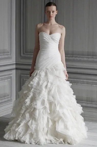 Monique Lhuillier vjenčanice za proljeće 2012.