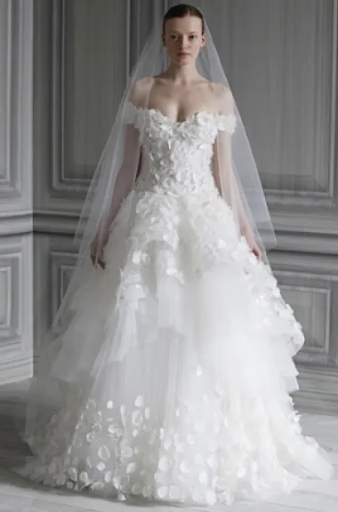 Monique Lhuillier vjenčanice za proljeće 2012.