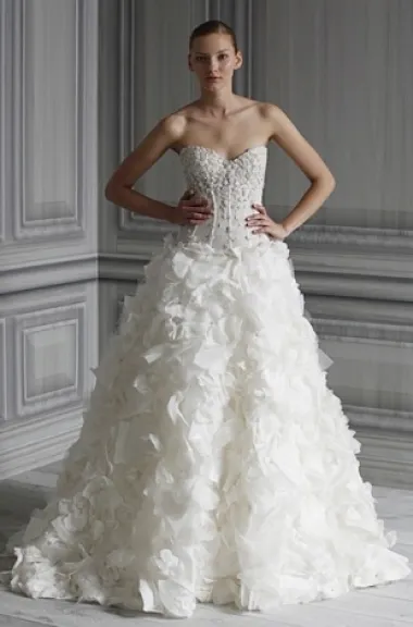 Monique Lhuillier vjenčanice za proljeće 2012.