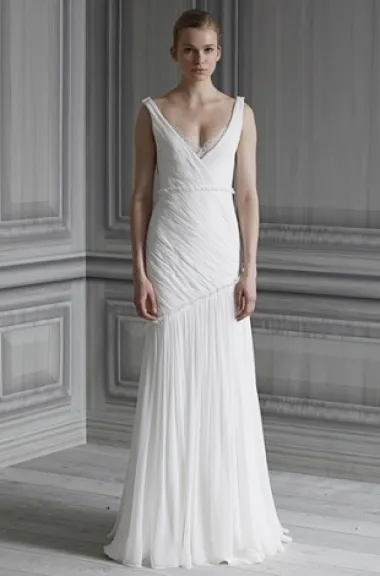 Monique Lhuillier vjenčanice za proljeće 2012.