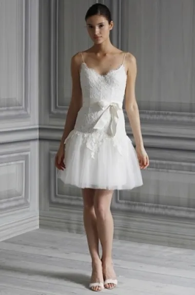 Monique Lhuillier vjenčanice za proljeće 2012.