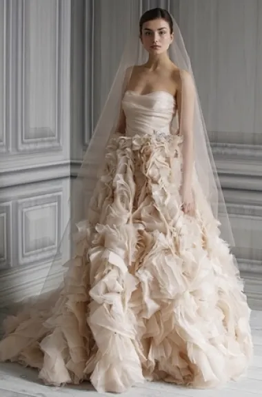 Monique Lhuillier vjenčanice za proljeće 2012.