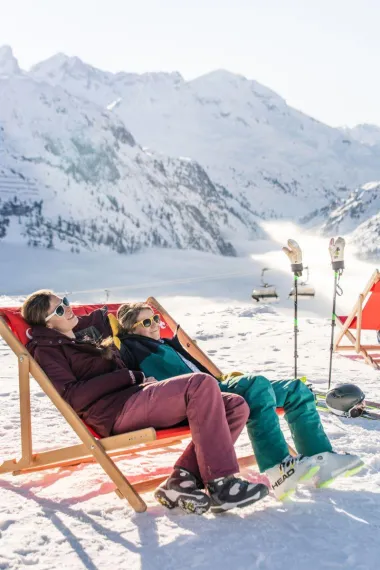 Uživanje u suncu, Skijalište Lech am Arlberg, Oesterreich Werbung, Foto; thecreatingclick.com