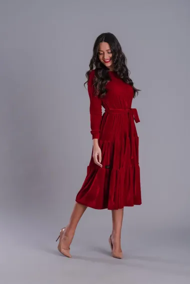 Modni brand Anita Pokrivač Design ovih je dana izbacio novu kolekciju plišanih haljina za nadolazeće nam blagdane. (Foto: Mislav Žabarović)