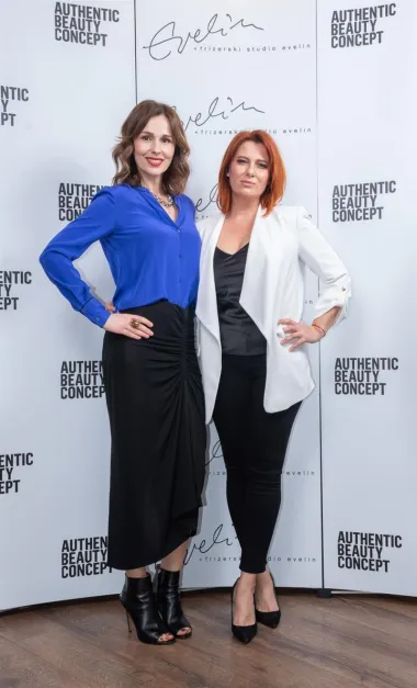 Milana Vlaović Kovaček i Evelin Benković
