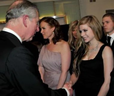 Prince od Walesa i Avril Lavigne