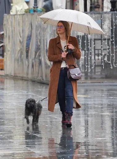 Ni kišna subota u Zagrebu nije pokvarila modne kombinacije