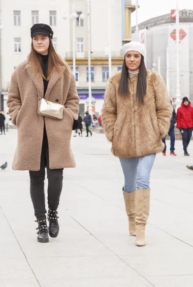 Ni niske temperature nisu smetale damama na zagrebačkoj špici