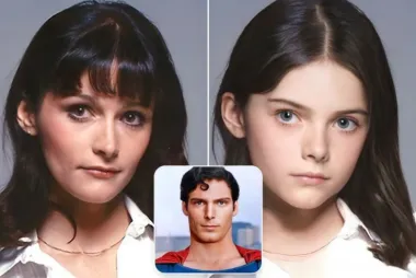 Margot Kidder i Christopher Reeve odigrali su uloge u kultnom filmu o Supermanu, a njihova kćerkica bi kompjuterski generirano izgledalo ovako.