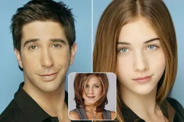 
Mnogima najomiljeniji televzijski par iz serije uvjerljivo su odigrali David Schwimmer i Jennifer Aniston u "Prijateljima". Iako su u serijalu imali kćerku Emmu Geller koja je u 10. sezoni proslavila 1. rođendan, nismo ju imali priliku vidjeti u odraslijoj dobi. Evo kako bi prema kompjuterskom izračunu izgledala kao tinejdžerica. 