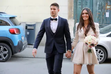 Nogometni reprezentativac Andrej Kramarić vjenčao se s dugogodišnjom djevojkom