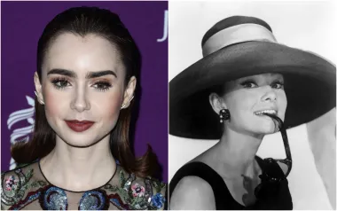 Obje ikone stila, krhke građe i velikih očiju, glumice Lily Collins i Audrey Hepburn po mnogima su toliko slične da biste mogli pomisliti kako se radi o baki i unuci. Osim što u licu iznimno nalikuju jedna drugoj, ono što im je zajedničko je i besprijekoran modni ukus. Audrey je bila legenda mode, a to polako, ali sigurno postaje i mlađahna Lily koja svakom svojom pojavom na crvenom tepihu iznova oduševi. 