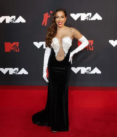 Pjevačica Anitta došla je na dodjelu nagrada u ovoj haljini s potpisom brenda Miss Sohee, a momentalno je proglašena jednom od najgore odjevenih dama večeri. Naime, haljina je otkrivala njezin trbuh i bujni dekolte, ali joj se sveukupno nelaskavo nabirala na tijelu te joj nije stajala kao salivena. Dodaci na grudima koji su trebali izgledati kao školjka-grudnjak Male sirene, samo su djelovali jeftino. 