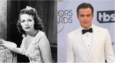 Poznata glumica starog Hollywooda, Anne Gwynne, baka je Chrisa Pinea. Bila je jedna od prvih &quot;kraljica horora&quot; jer je glumila u horor filmovima. Njezin najveći obožavatelj, Quentin Tarantino, to je demonstrirao u sceni u kojoj likovi gledaju film s Anne Gwynne u njegovu filmu, &quot;Bilo jednom... u Hollywoodu&quot;. Chris Pine je bio jako dirnut činjenicom da je slavni redatelj na ovaj način odao počast njegovoj baki.