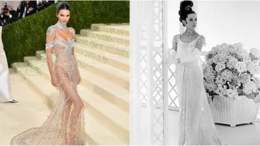 Novi look Kendall Jenner u kojem se pojavila na ovogodišnjoj Met Gali definitivno je inspiriran likom Audrey Hepburn iz mjuzikla &quot;My Fair Lady&quot; iz 1964. Čak su i vizažisti pokušali stvoriti sličan make up look, samo malo moderniju verziju. Jedina razlika je u tome što je Jennerina haljina prozirna.
