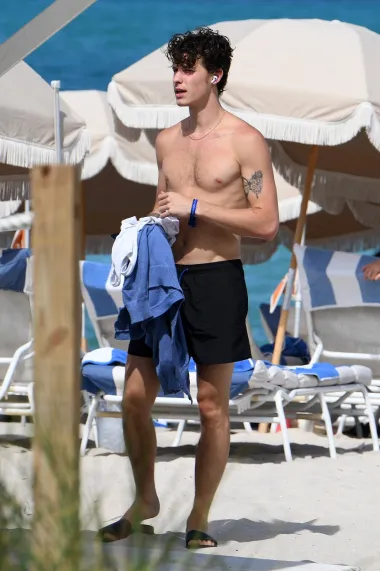 Omiljeni pjevač tinejdžerica, mlađahni Shawn Mendes, ove je godine ljeto proveo u naručju svoje tadašnje djevojke Camile Cabello, a dio svog godišnjeg odmora proveli su na Barbadosu gdje je i snimljena ova fotografija. 23-godišnji Shawn tako je cijele dane intrigirao paparazze svojim prešetavanjem bez majice po plaži, a mi moramo reći kako smatramo da mu je figura impresivna. Svakako se vidi da ne provodi vrijeme samo na glazbenim probama već i u teretani. 