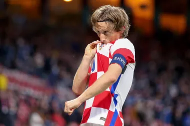 U lipnju ove godine održano je UEFA Europsko prvenstvo, a ova fotografija Luke Modrića nastala je za vrijeme utakmice Hrvatska - Škotska.