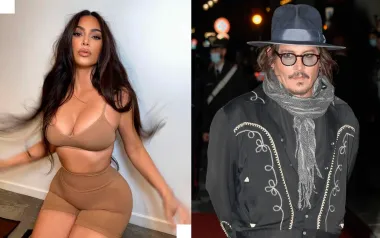 Kim Kardashian slovi za ženu koja može imati bilo kojeg muškarca, no kada je bila tek u ranoj tinejdžerskoj dobi još nije stekla takav imidž. Naime, tih ranih 1990-ih Kim je bila ludo zaljubljena u tada megapopularnog Johnnyja Deppa. Depp je bio seks simbol mlađe generacije te velika filmska zvijezda, a Kim je privukao svojim imidžem zločestog dečka i buntovnika s filmskog platna. Iako Kimina zaljubljenost nikad nije postala ništa više od teen zaluđenosti, ona je javno priznala kako joj je do danas Depp ostao jedan od najprivlačnijih muškaraca Hollywooda. 