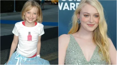 Američka glumica Dakota Fanning prava je slatkica koja je u glumačkim vodama od malih nogu. Osvojila je nekoliko nagrada i do sada ostvarila četrdesetak uloga, a od malena ima prepoznatljivu plavu kosu i plave oči koje ju čine toliko posebnom.