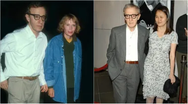 Možda najskandalozniji ljubavni trokut je onaj između Mije Farrow, Woodyja Allena i Soon-Yi Previn. Farrow i Allen započeli su vezu 1979., nedugo nakon što je glumica ostavila supruga Andréa Previna s kojim je imala šestero djece, troje posvojene i troje biološke, a Soon-Yi Previn bila je njihova posvojena kći. Allen i Farrow bili su jedan od najpopularnijih parova 80-ih, a vijest da je Allen bio u vezi sa svojoj pokćerkom dok je još bio u braku s Farrow odjeknula je poput bombe. Allen i Soon-Yi Previn su se vjenčali 1997., a kasnije su i usvojili dvoje djece.