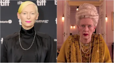 Tilda Swinton je poput kameleona kada su u pitanju neke od njezinih najpoznatijih uloga, a jedna od njih bila je i uloga Madame D. u filmu Hotel Grand Budapest. Kako bi pomogla Tildi da izgleda poput bogate starice, ekipa šminkera odlučila je upotrijebiti gumeni silikon koji oponaša kožu koja stari, a uz to su dodali i nekoliko sjajnih detalja poput tamnog ruža za usne, leća za oči i nekoliko staračkih pjega.