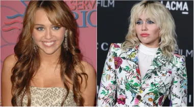 Miley Cyrus započela je svoju karijeru ulogom Hannah Montane, koja ju je lansirala među zvijezde. Sa svojom dugom plavom kosom i ljupkim južnjačkim naglaskom, Cyrus je bila uzor svakoj tinejdžerici. Ipak, i ona je jedna od zvijezda koje su odrasle pred kamerama, pa je promjena bila neizbježna - a ona se u potpunosti transformirala. Brzo je prešla put od nevine Disneyjeve zvijezde do puno zrelije, čak i kontroverzne pop pjevačice. Ošišala je kosu i kompletno promijenila imidž, ali i ponašanje.