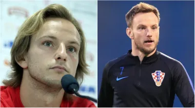 Bivši hrvatski reprezentativac Ivan Rakitić već godinama &quot;fura&quot; kratke frizure s plavim pramenovima, a na samim počecima nogometne karijere njegova je kosa bila duga. S vremenom ju je sve više i više kratio, a danas nosi kratku kosu i bradu - kombinaciju koja brojne žene obara s nogu.