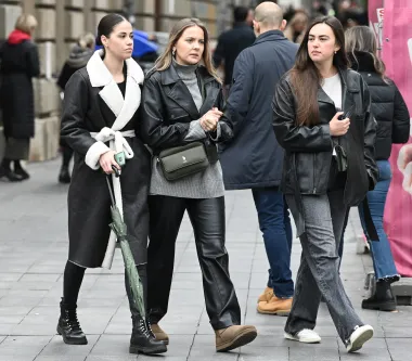 Od toplih bundica do visokih čizama - na zagrebačkoj špici vladale su top kombinacije