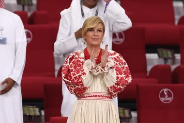 Bivša predsjednica rekla je kako je vrlo uzbuđena što se nalazi u Katru, ali i kako su naše kockice vrlo omiljene u tom dijelu svijetu. 