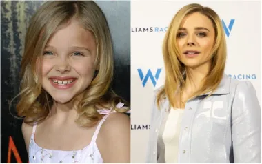 Još jedna dječja zvijezda je i 26-godišnja glumica Chloë Grace Moretz, čija joj je prva veća uloga u filmu &quot;The Amityville Horror&quot; iz 2005. godine donijela nominaciju za nagradu Young Artist. Nakon toga glumila je u filmu &quot;Kick-Ass&quot; i njegovom nastavku, a najbolje ju pamtimo po glavnim ulogama u filmovima &quot;Carrie&quot; i &quot;Ako ostanem&quot;. Ni ona se nije previše promijenila, a i dalje je vjerna plavoj kosi, još od djetinjstva.
