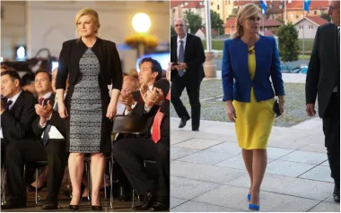 Bivša predsjednica Kolinda Grabar-Kitarović na početku je svog mandata vodila borbu s kilogramima. Ipak, krajem 2018. Grabar-Kitarović pohvalila se novom linijom za koju je zaslužna liposukcijska dijeta, a otkrila je da je riječ o prehrani koja se temelji na povećanom unosu zdravih masti i proteina, primjerice ribi i pilećim prsima s maslinovim uljem te obilnim prilozima povrća i salata.