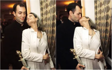 Glumica Angelina Jolie na dodjelu Zlatnih globusa 2000. godine stigla je u društvu svog brata Jamesa Havena. Te je godine osvojila nagradu za najbolju sporednu glumicu u filmu &apos;Prekinuta mladost&apos;, a sve je šokirala kada je na crvenom tepihu poljubila svog brata. No, to nije bio jedini put da se to dogodilo. Iste ga je godine poljubila i na dodjeli Oscara i rekla: &quot;U šoku sam, a trenutno sam jako zaljubljena u svog brata&quot;.