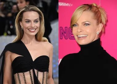 Slavne glumice Margot Robbie i Jaime Pressly upoznale su se 2017. godine na premijeri filma &apos;I, Tonya&apos; i same su se iznenadile kada su uočile svoju nevjerojatnu međusobnu sličnost. Izgledaju kao da su blizanke. 