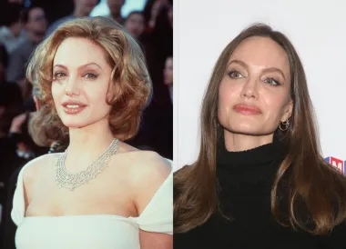 I lijepa je glumica krajem devedesetih bila samo jedna od mnogih slavnih dama koje su hrabro slijedile trend tankih obrva. Danas Angelina bira puno prirodniji look.