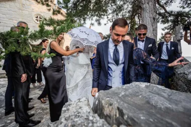 Ana Gruica Uglešić za crkveno vjenčanje odabrala haljinu domaće dizajnerice