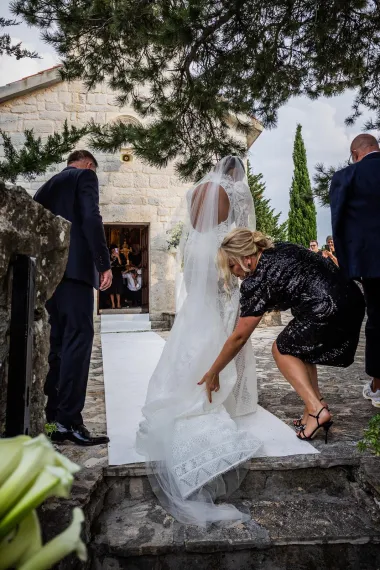 Ana Gruica Uglešić za crkveno vjenčanje odabrala haljinu domaće dizajnerice