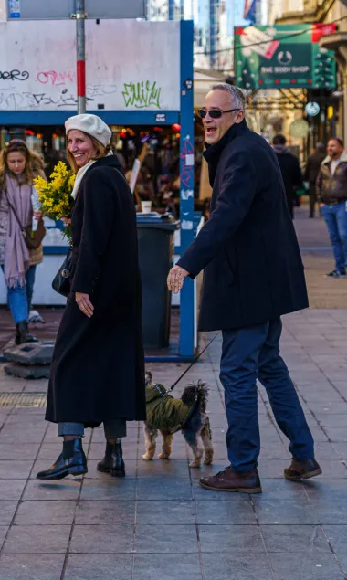 Zagrebačka špica u znaku mimoza i osmijeha, a Zagrepčanke nikad elegantnije
