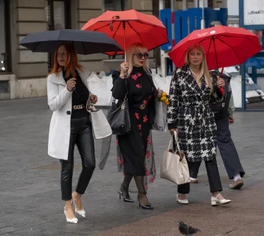 Zagrebačka špica opet je bila zanimljiva, jarke boje i bež kombinacije su prevladavale