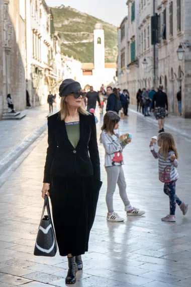 Stara gradska jezgra, Dubrovnik, u travnju 2022. godine.