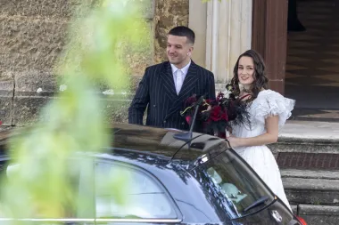 Vjenčali su se Baby Lasagna i Elizabeta, mladenka je nosila raskošnu vjenčanicu