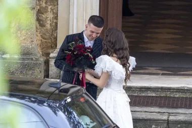 Vjenčali su se Baby Lasagna i Elizabeta, mladenka je nosila raskošnu vjenčanicu