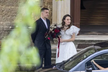 Vjenčali su se Baby Lasagna i Elizabeta, mladenka je nosila raskošnu vjenčanicu