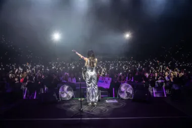 Severina priredila spektakl u Slavonskom Brodu