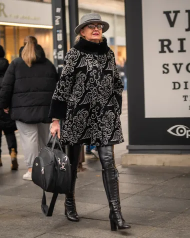 Zagrebačka špica u 67 fotografija: Elegantne dame, psići i zagasiti outfiti