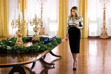 Kraljica raskoša i kiča - najpoznatija Slovenka Melania Trump posebna je inspiracija za blagdansko uređenje