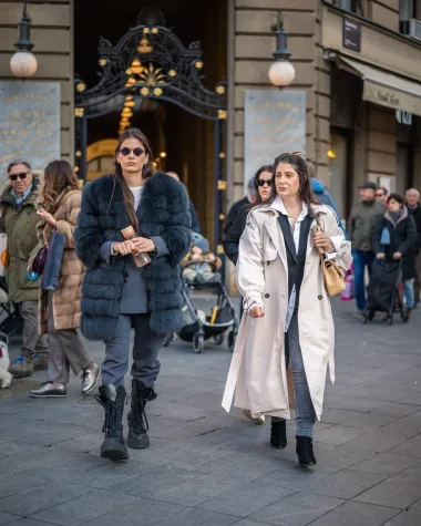 Zagrebačka špica: Fantastični outfiti i predivna Nika Turković u subotnjoj šetnji