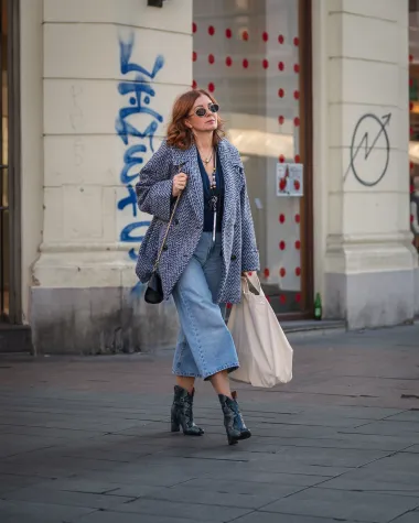 Zagrebačka špica: Fantastični outfiti i predivna Nika Turković u subotnjoj šetnji